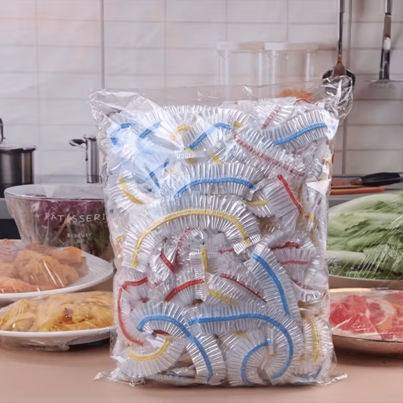 Elastiske Engangsdækhætter til Tallerkener og Skåle