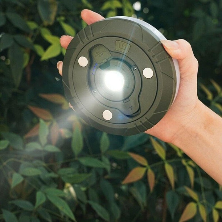 4‑i‑1 Campinglampe Til Fleksibel Udendørs Belysning Og Brug