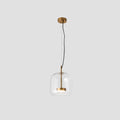 Loftlampe Retro Glas Metal Varm Stemning