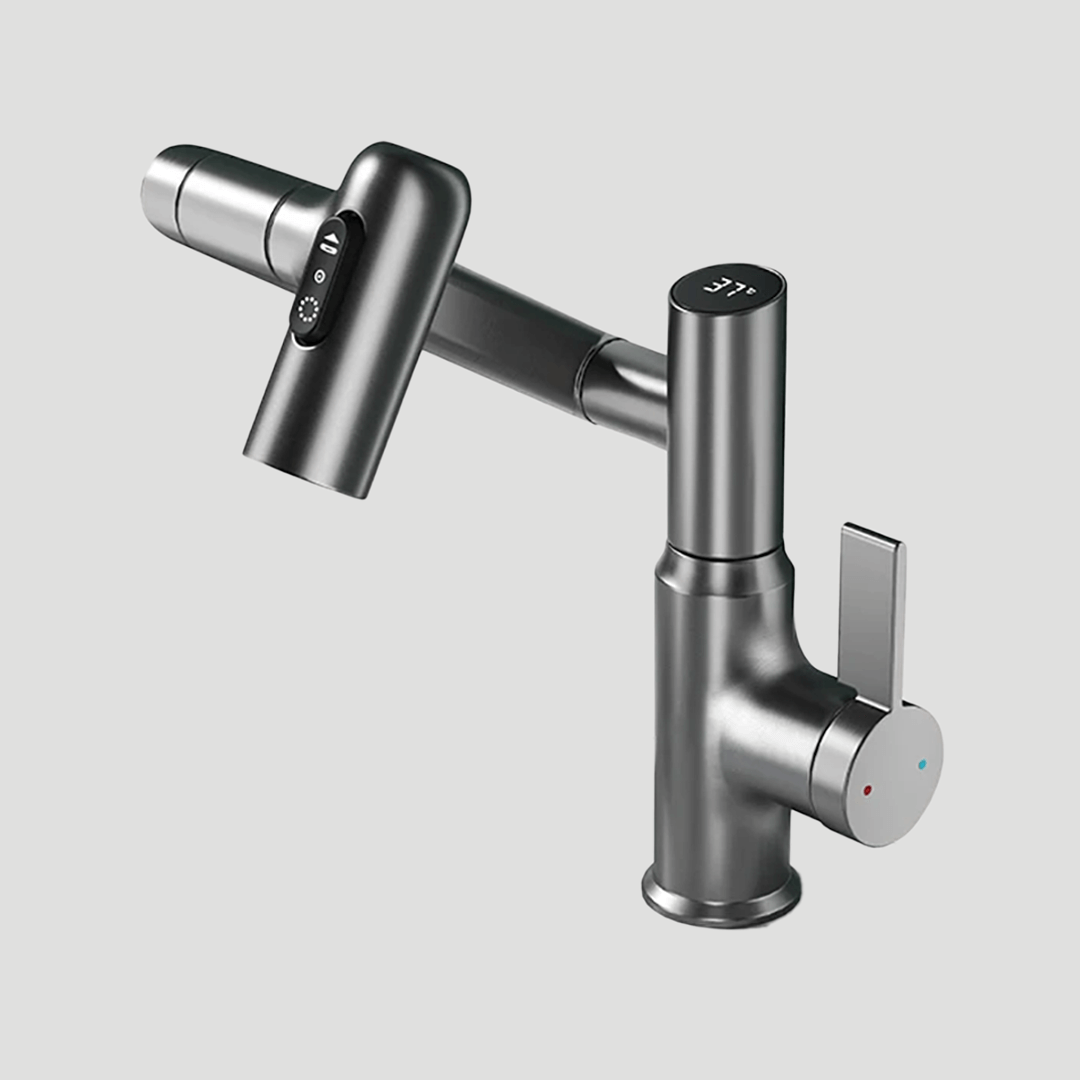 Intelligent Vandstyring med Moderne LED‑Temperaturvisning