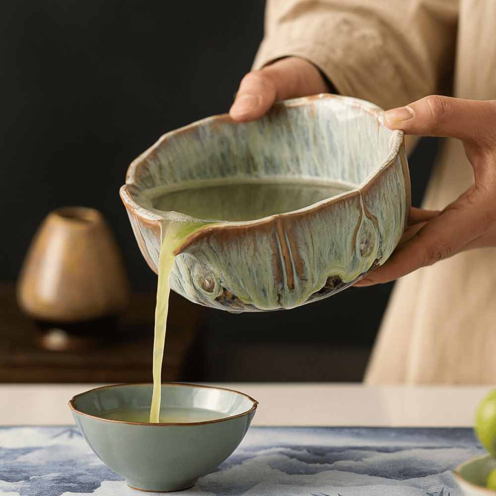 Matcha Sæt Med Hældetud, Bambuspisker Og 8 Dele Til Traditionel Teberedning
