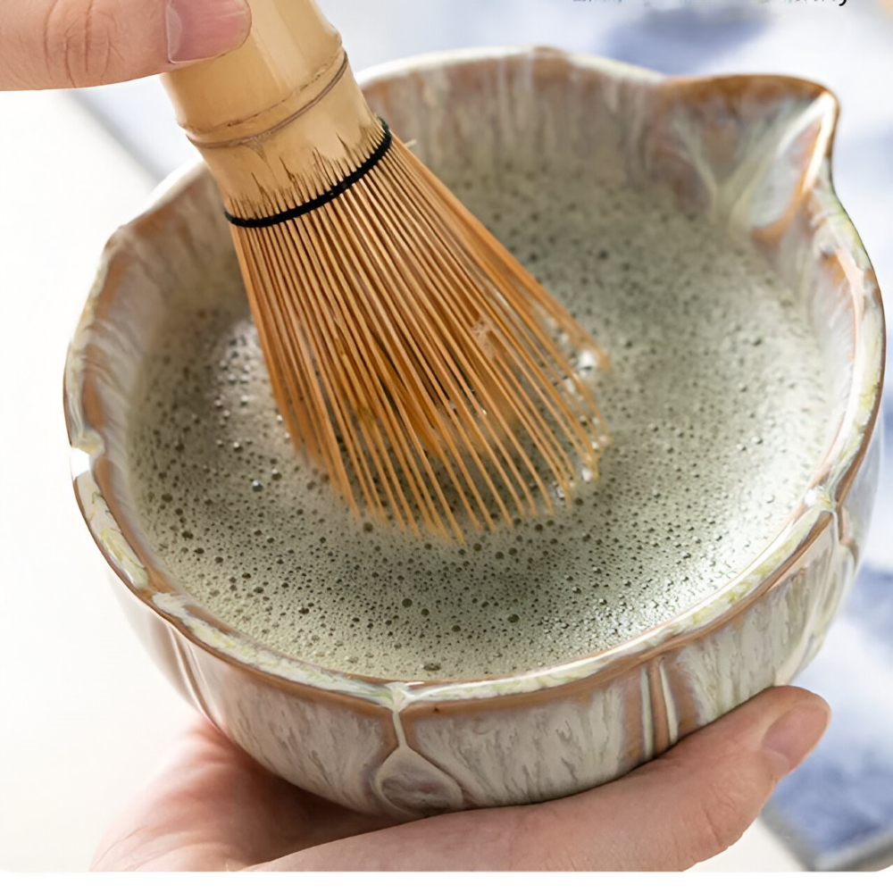 Matcha Sæt Med Hældetud, Bambuspisker Og 8 Dele Til Traditionel Teberedning