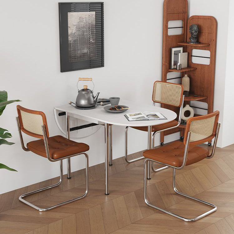 Foldbart spisebord i massivt træ eller melamin – 120 eller 150 cm
