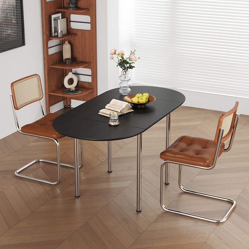 Foldbart spisebord i massivt træ eller melamin – 120 eller 150 cm