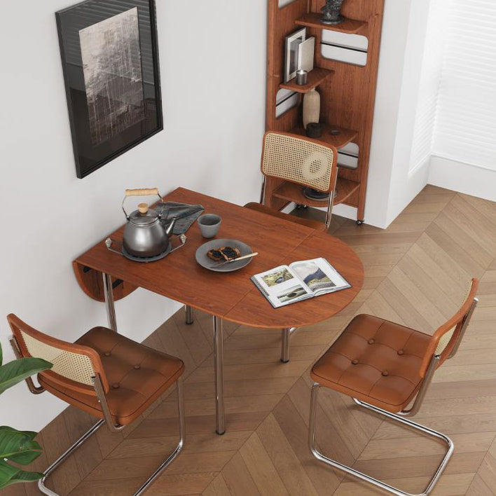 Foldbart spisebord i massivt træ eller melamin – 120 eller 150 cm