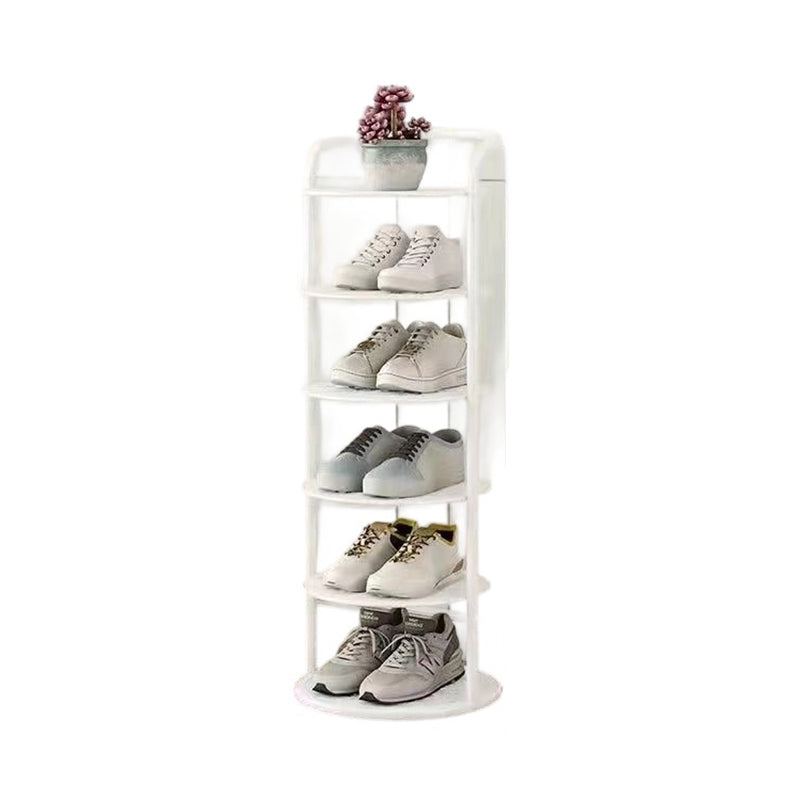 Rundt Metalskoreol med Slankt Design og Flere Etager