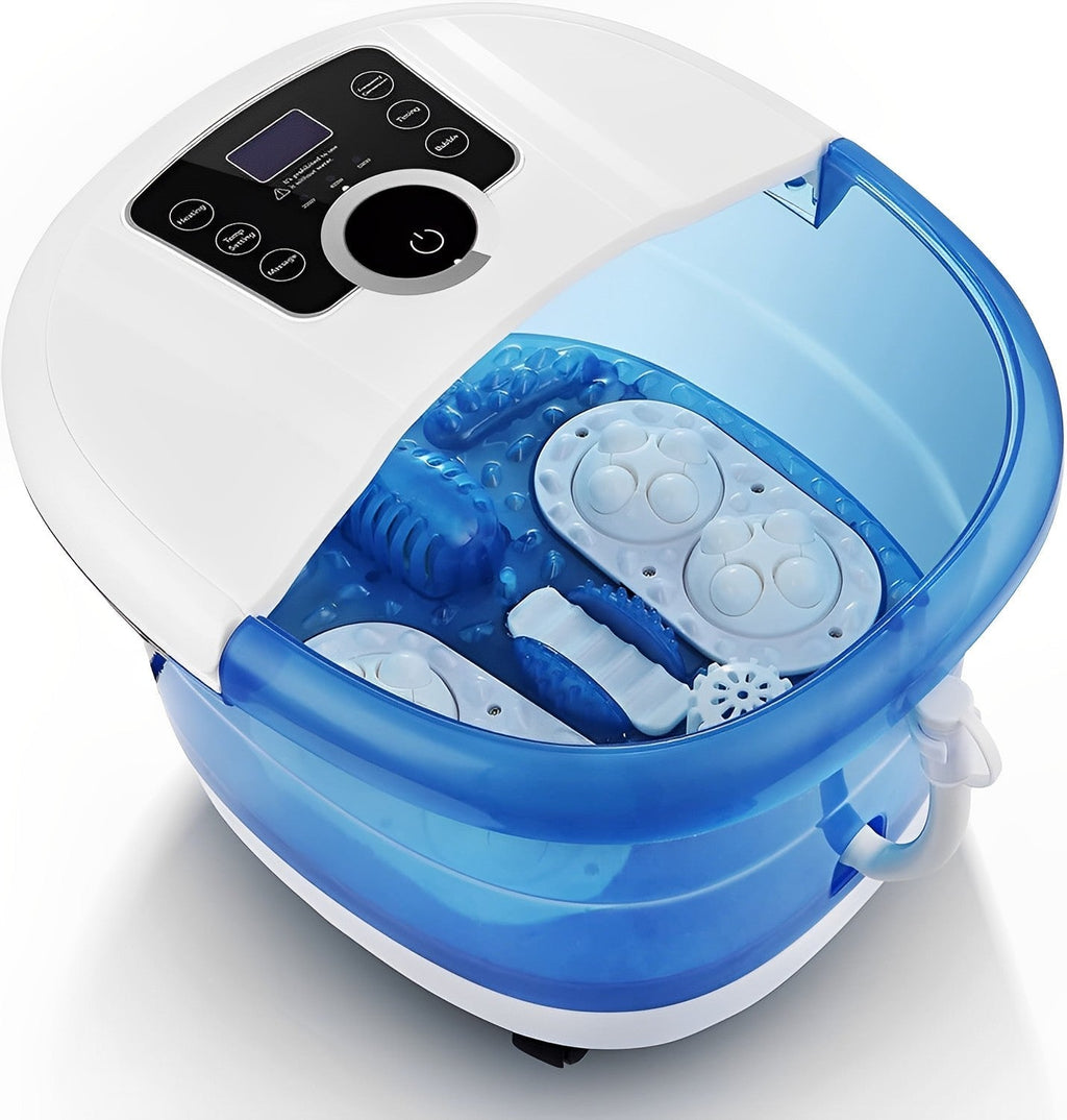 Hydroterapi Fodspa Med Varme Og Motoriseret Massage Til Daglig Afslapning