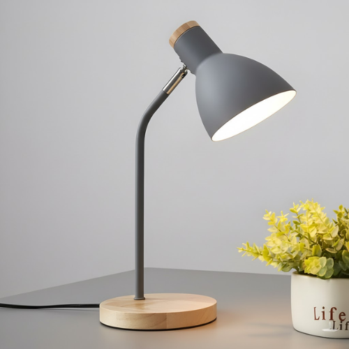 Justerbar LED Bordlampe Med Nordisk Design Til Hjem Og Kontor