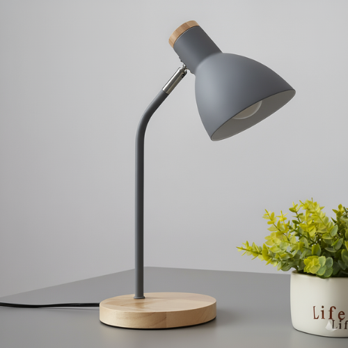 Justerbar LED Bordlampe Med Nordisk Design Til Hjem Og Kontor