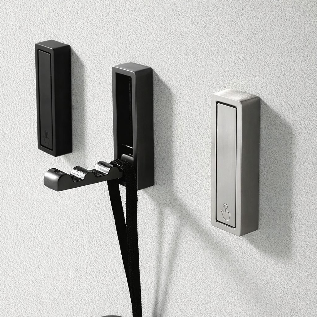 Sammenklappelig Vægkrog med Roterende Design og Stabil Funktion