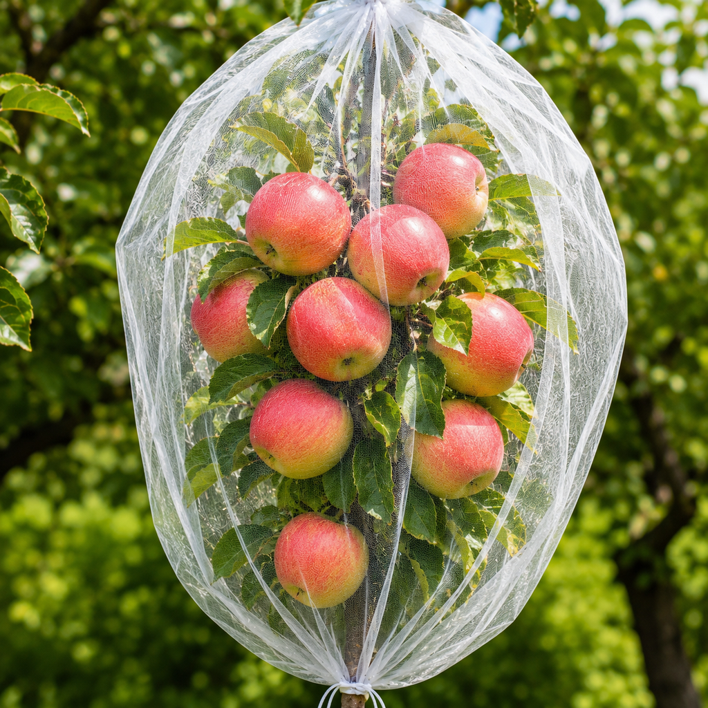 Meshposer til Frugtbeskyttelse med Åndbar Struktur og Praktisk Snorlukning