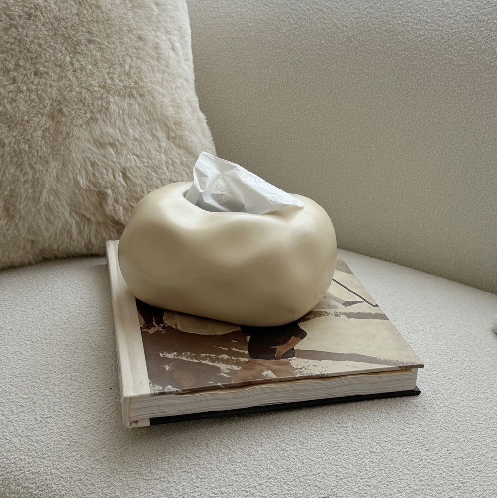 Tørklædeboks Keramik Skyform Med Moderne Udtryk Og Kompakt Design