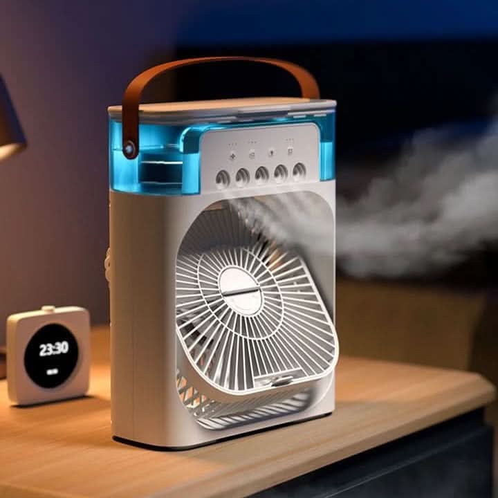 Kompakt Luftkøler med Bærbart Design og Målrettet Personlig Afkøling