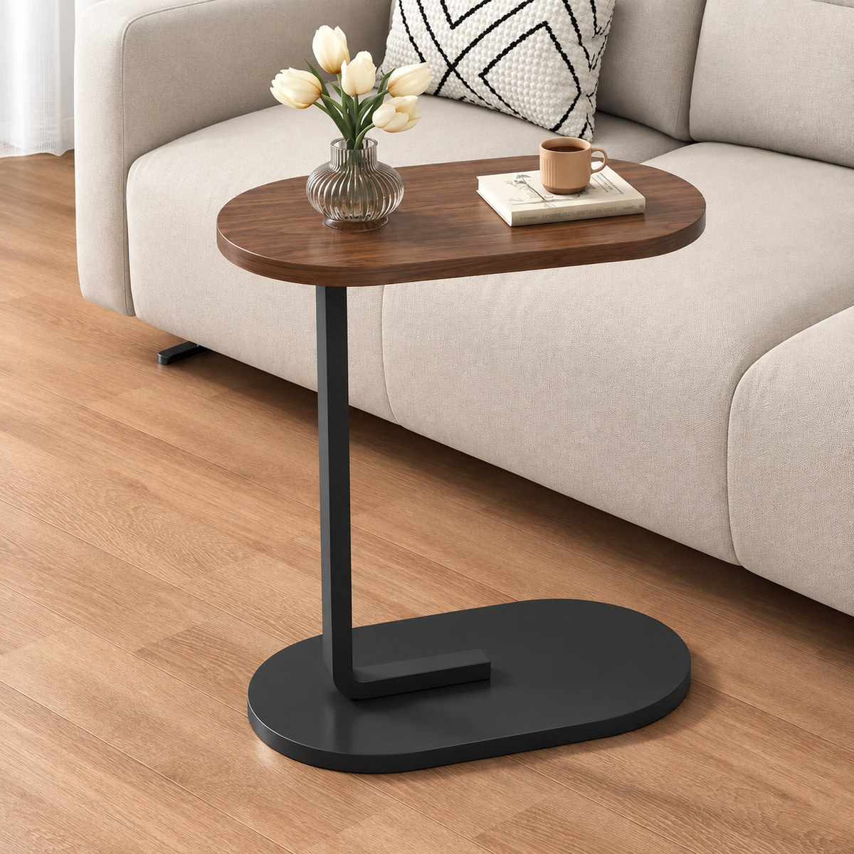 Sidebord Moderne Foldbar Stabil Let Indre Brug