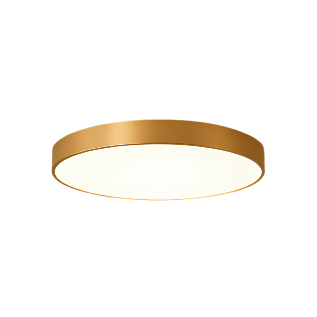 Moderne Rund LED Loftlampe med Klar Form og Stabil Konstruktion