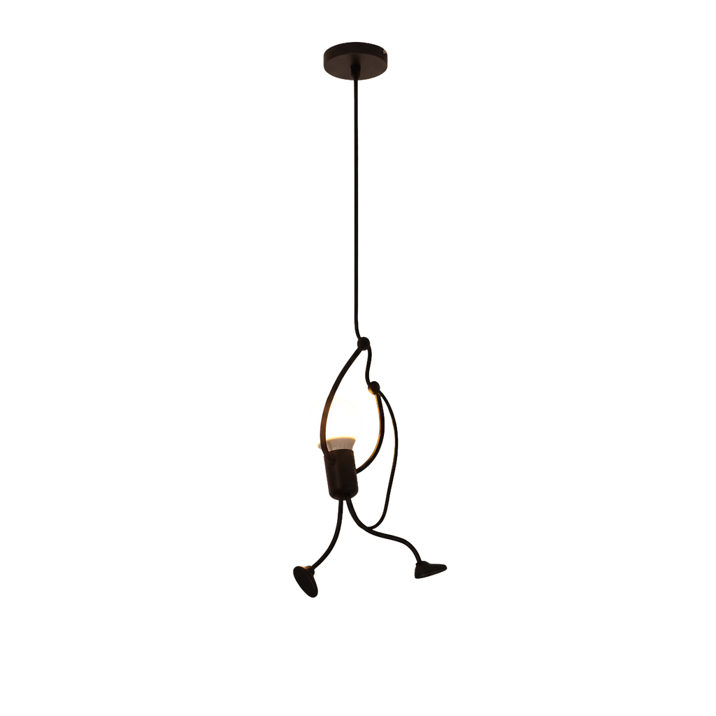 Moderne Loftlampe med Roligt Lys og Afbalanceret Udtryk
