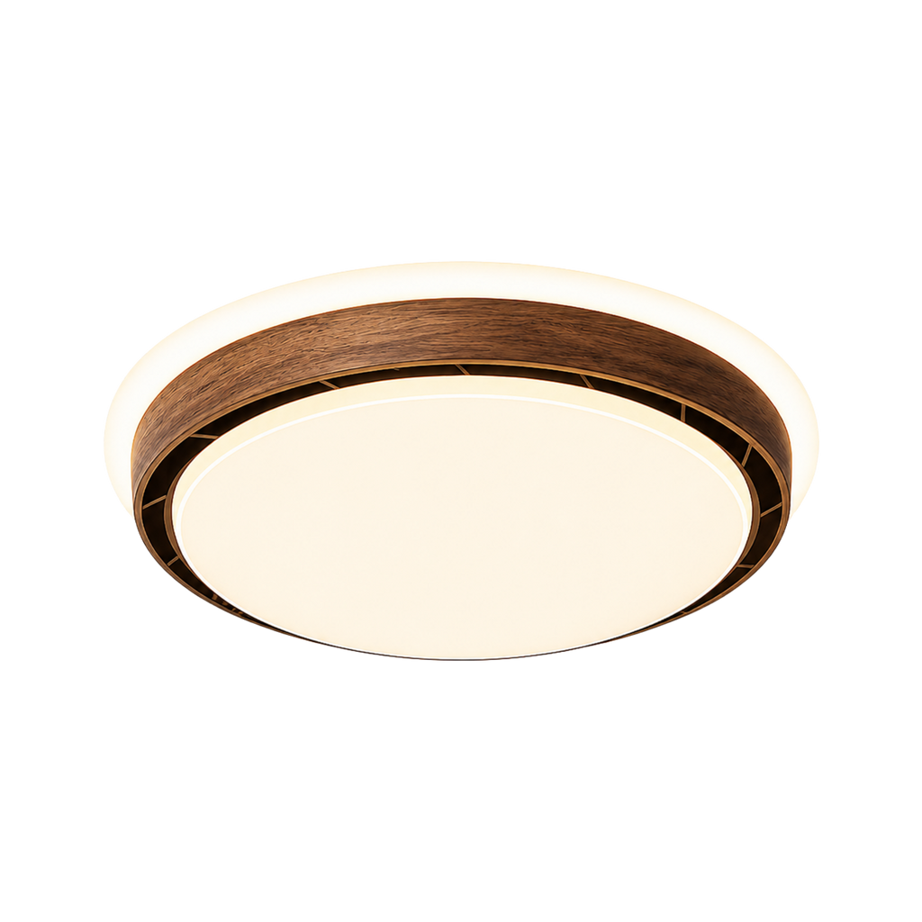 LED Loftlampe med Integreret Ventilator i Kompakt Format