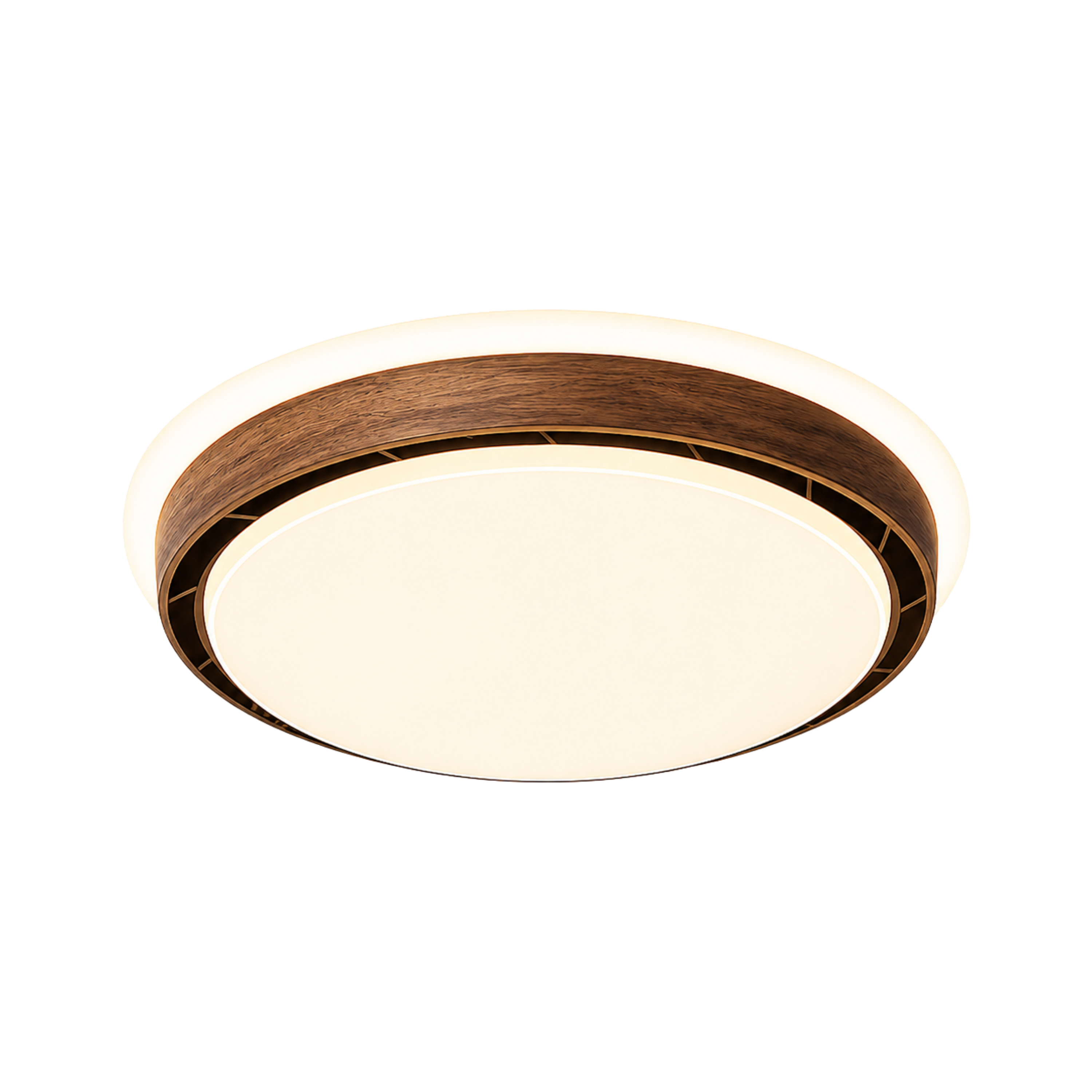 LED Loftlampe med Integreret Ventilator i Kompakt Format