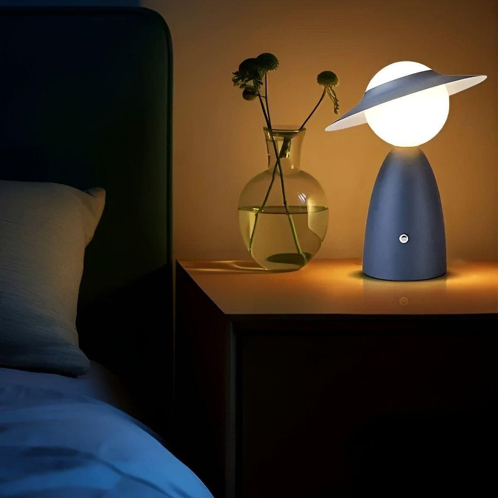 Trådløs Bordlampe Med Touchbetjening Og Genopladeligt Batteri