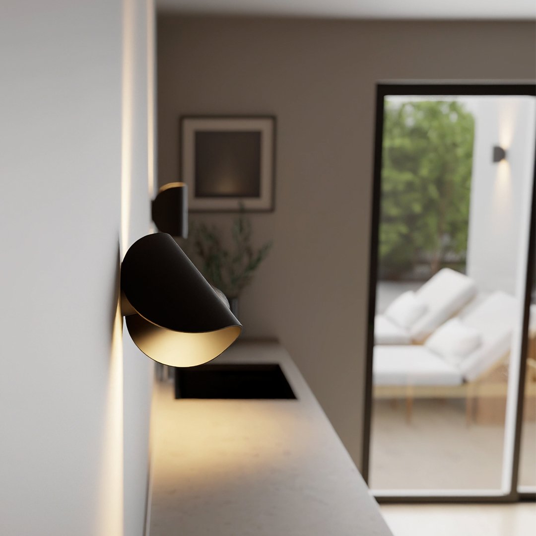 Drejbar LED‑væglampe i Skandinavisk Design
