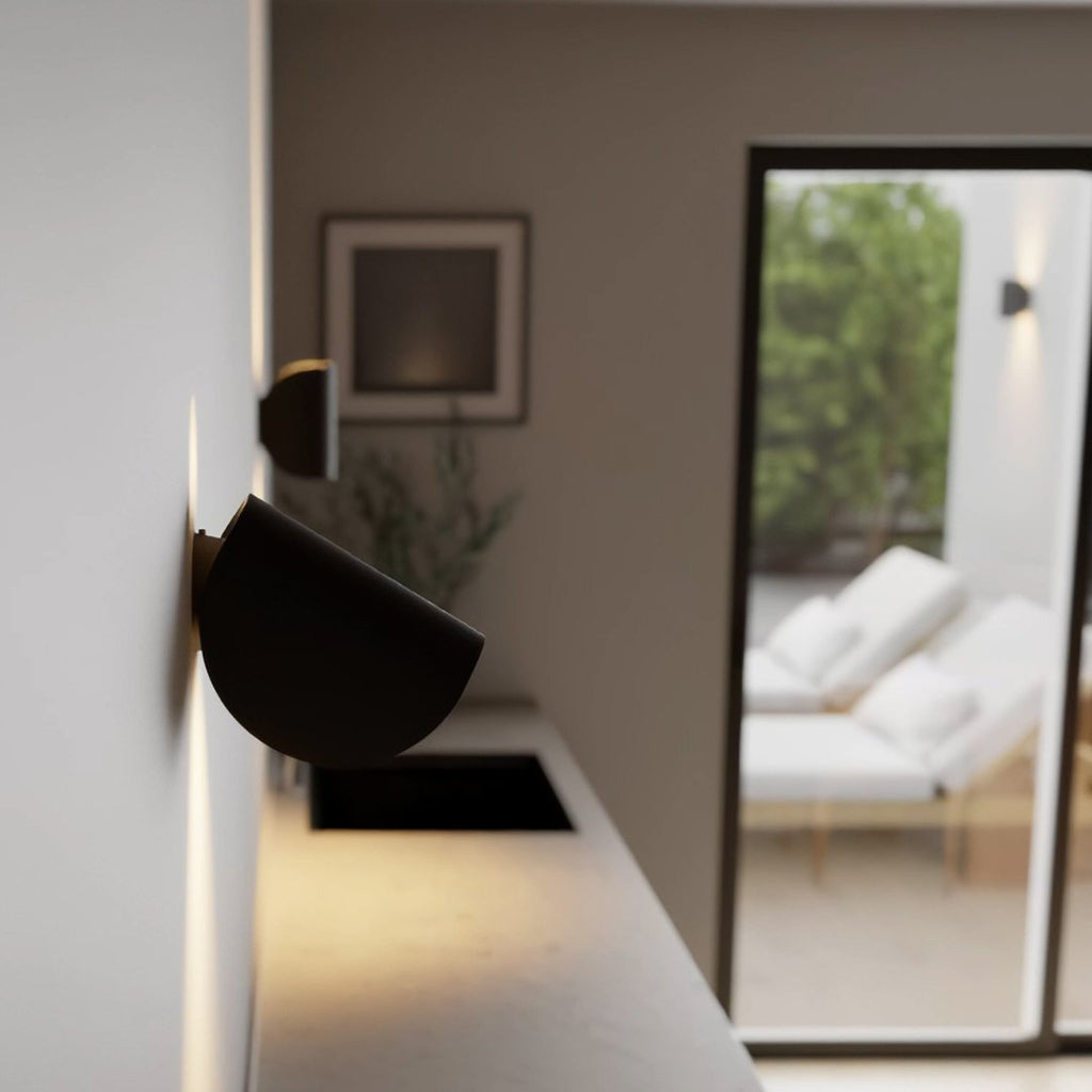 Drejbar LED‑væglampe i Skandinavisk Design