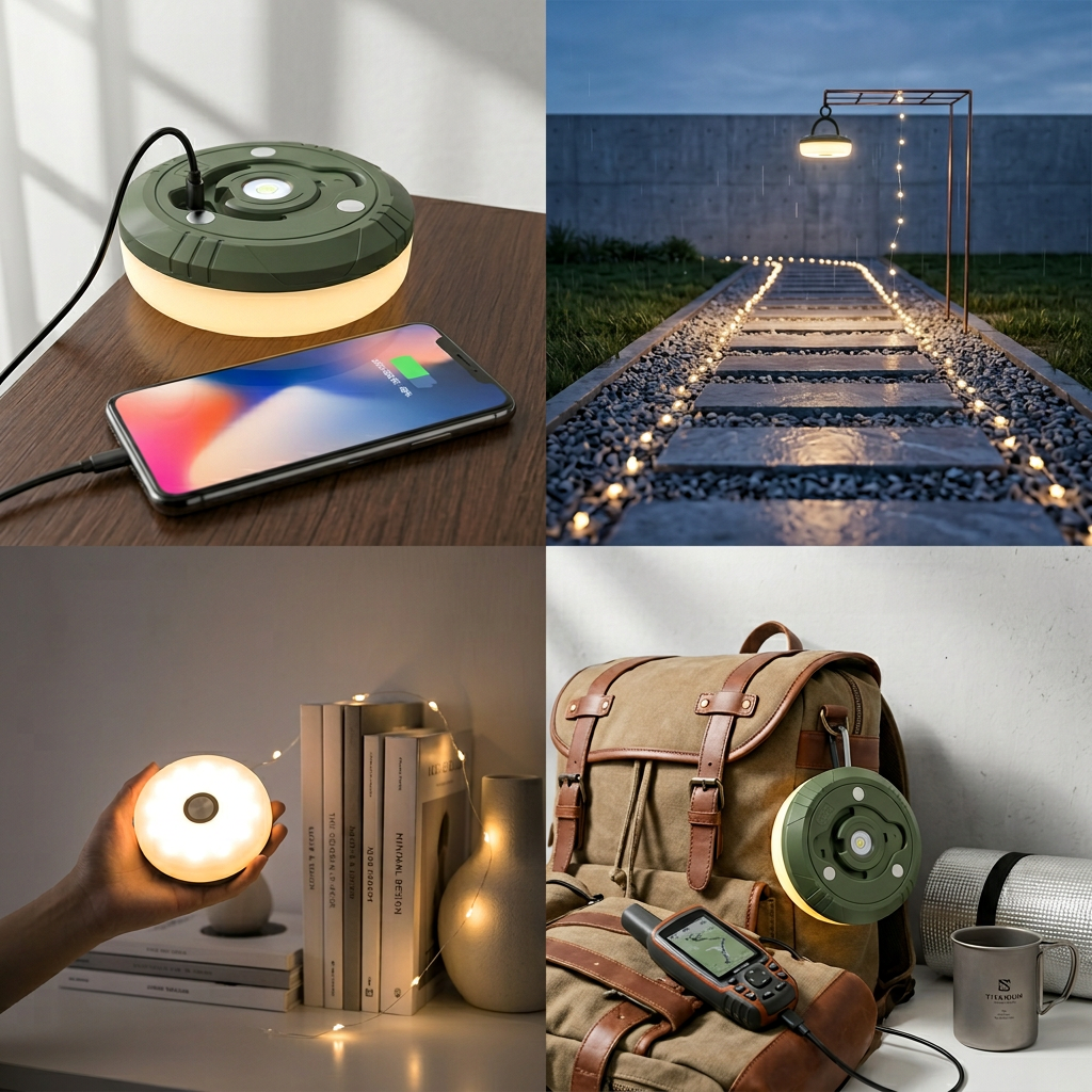 LED Lyskæde Med 100 LED'er Og 8 Lysfunktioner Til Indendørs Og Udendørs Brug