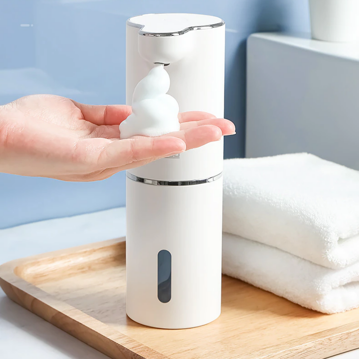 Automatisk Sæbedispenser Med Berøringsfri Sensor Og Skumfunktion