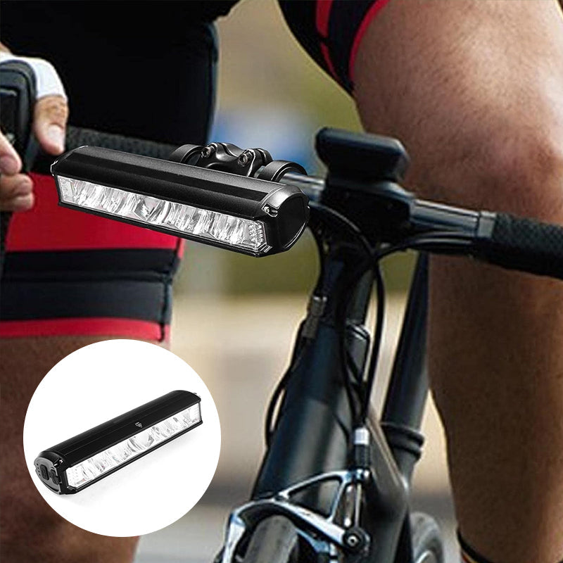 Cykellygte Med 180° Bred Belysning Og USB-Genopladeligt Batteri
