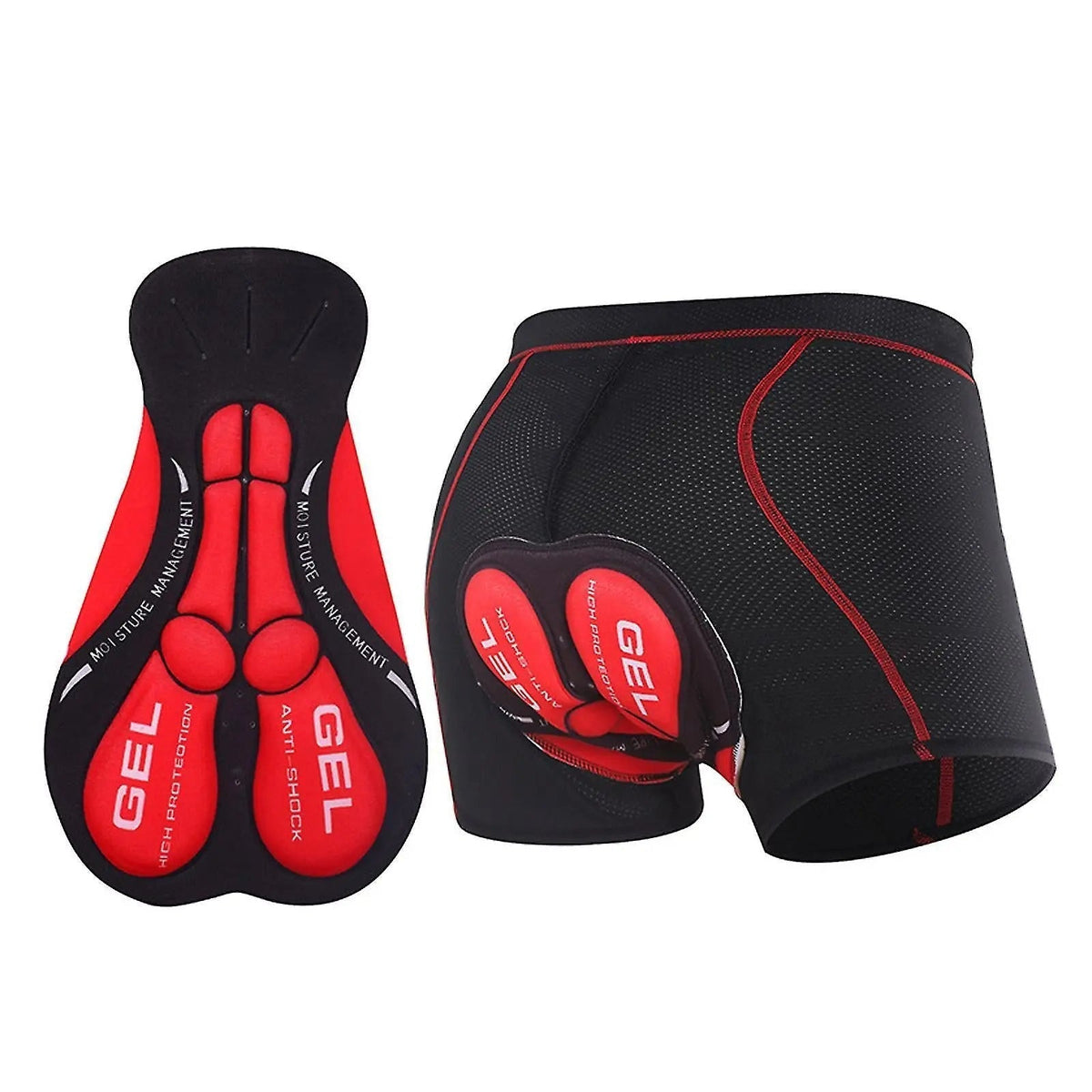 Cykelshorts Med Gelpolstring Og Aandbar Komfort
