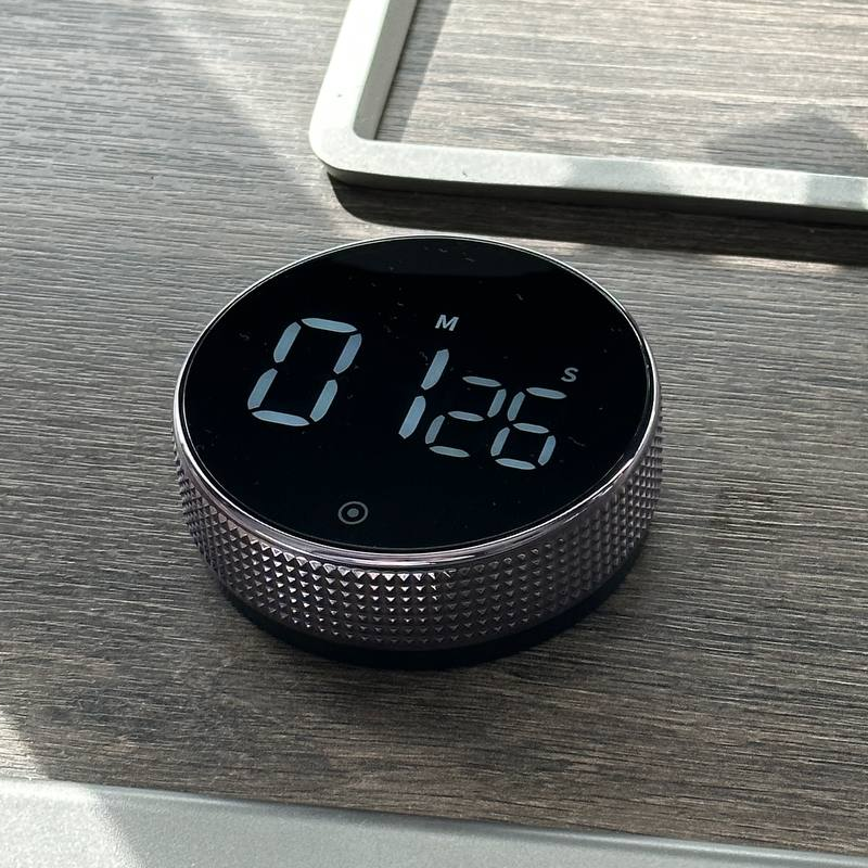 Visuel Timer Med Magnetisk Base Til Fokus, Produktivitet Og Tidsstyring