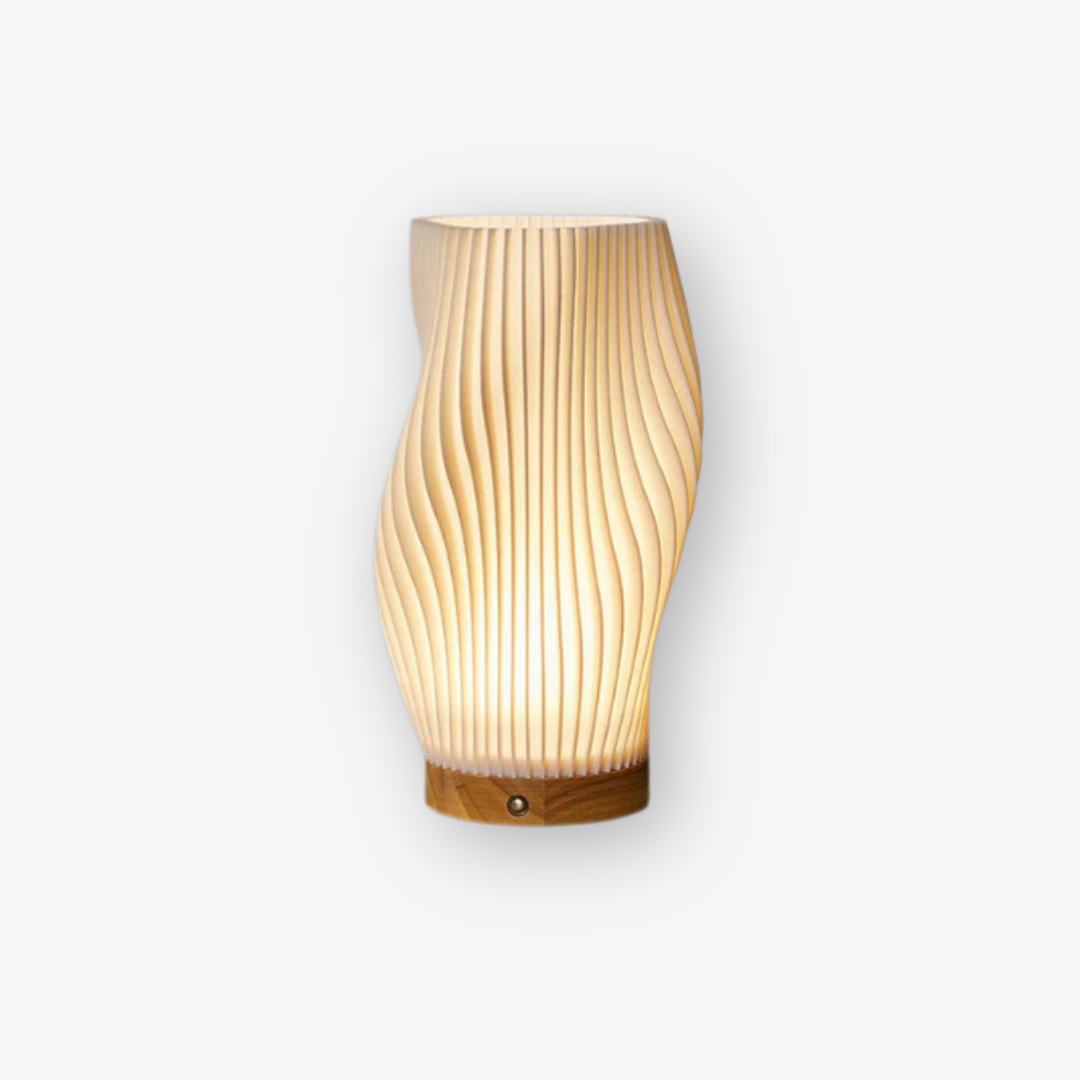 Japandi LED-Bordlampe med 3-Trins Touch-Dæmpning