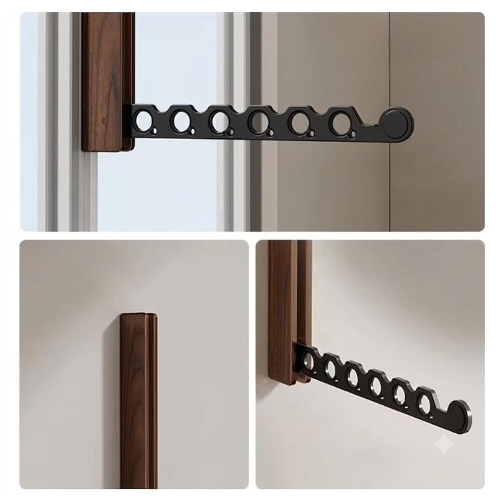 Vægkrog med Klapfunktion og Trædesign til Pladsbesparelse