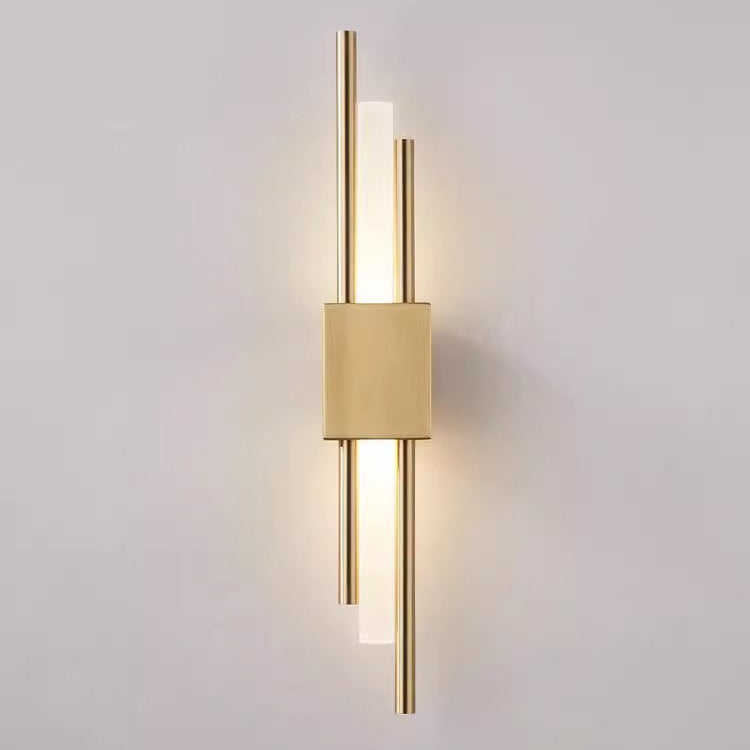 Moderne LED Væglampe med Slankt Design og Dæmpbar Funktion