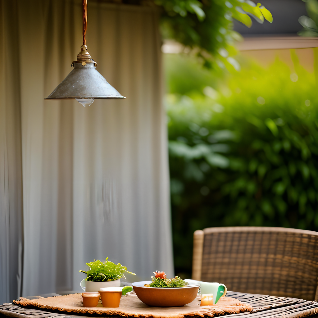 Industriel Metal Pendellampe Med Konisk Form Til Varm Vintage Belysning