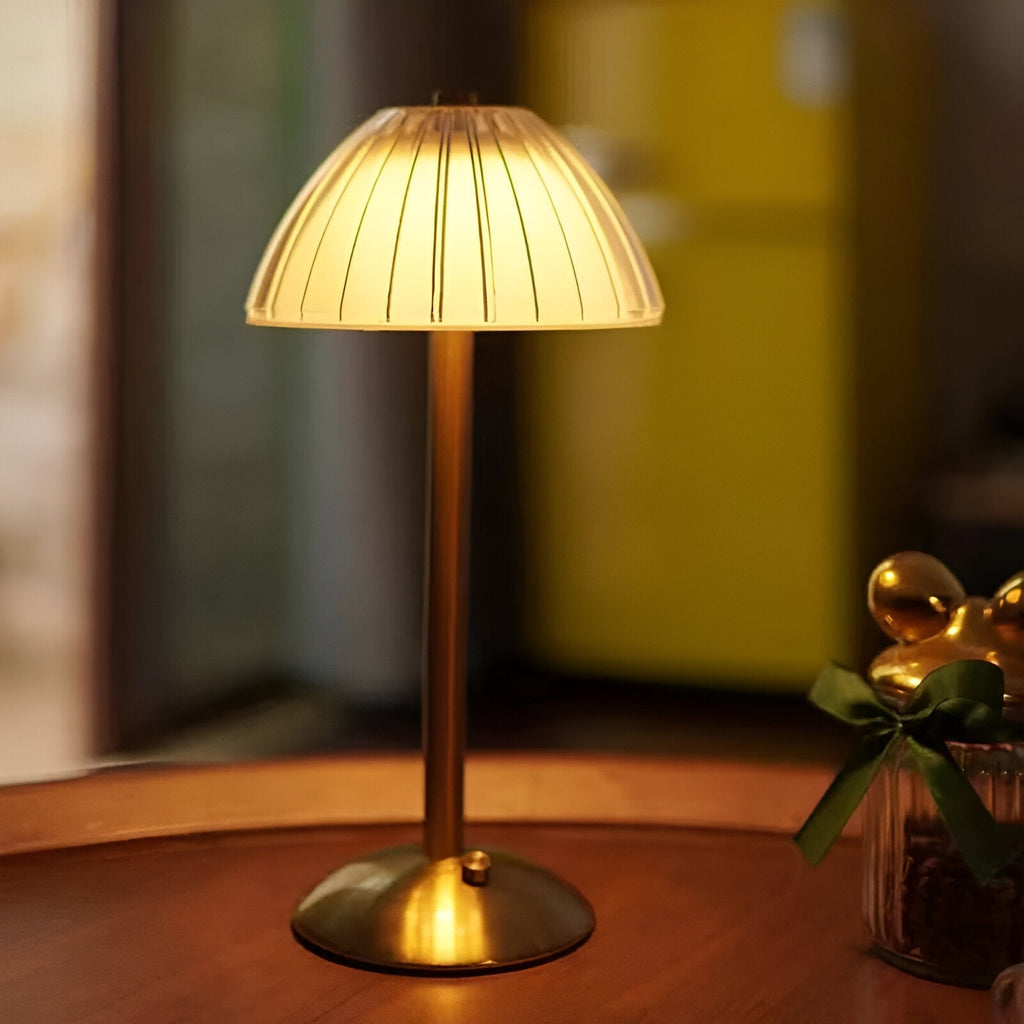 Draadløs Vintage Bordlampe Til Stemningsfuld Belysning