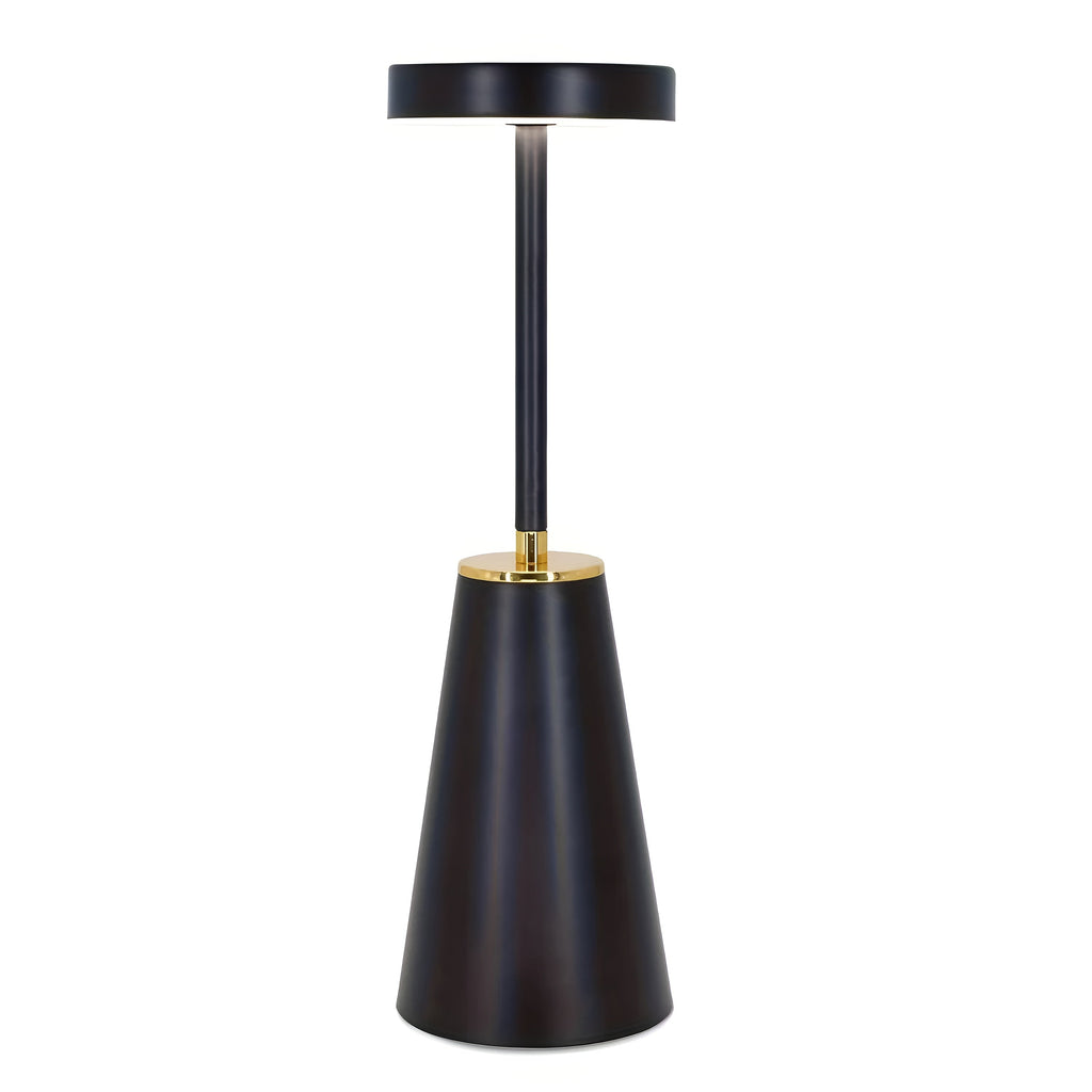 Trådløs Bordlampe Med Justerbar Lysfarve Og Genopladeligt Batteri