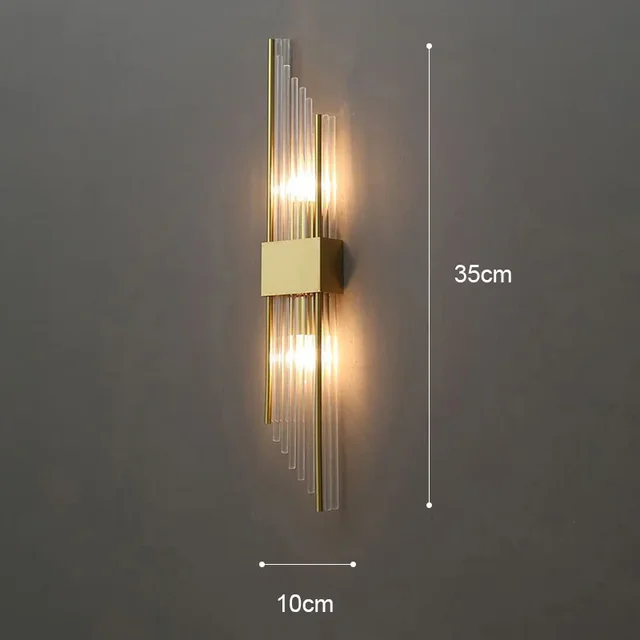 Væglampe Med Tidløst Design Til Stemningsfuld Belysning