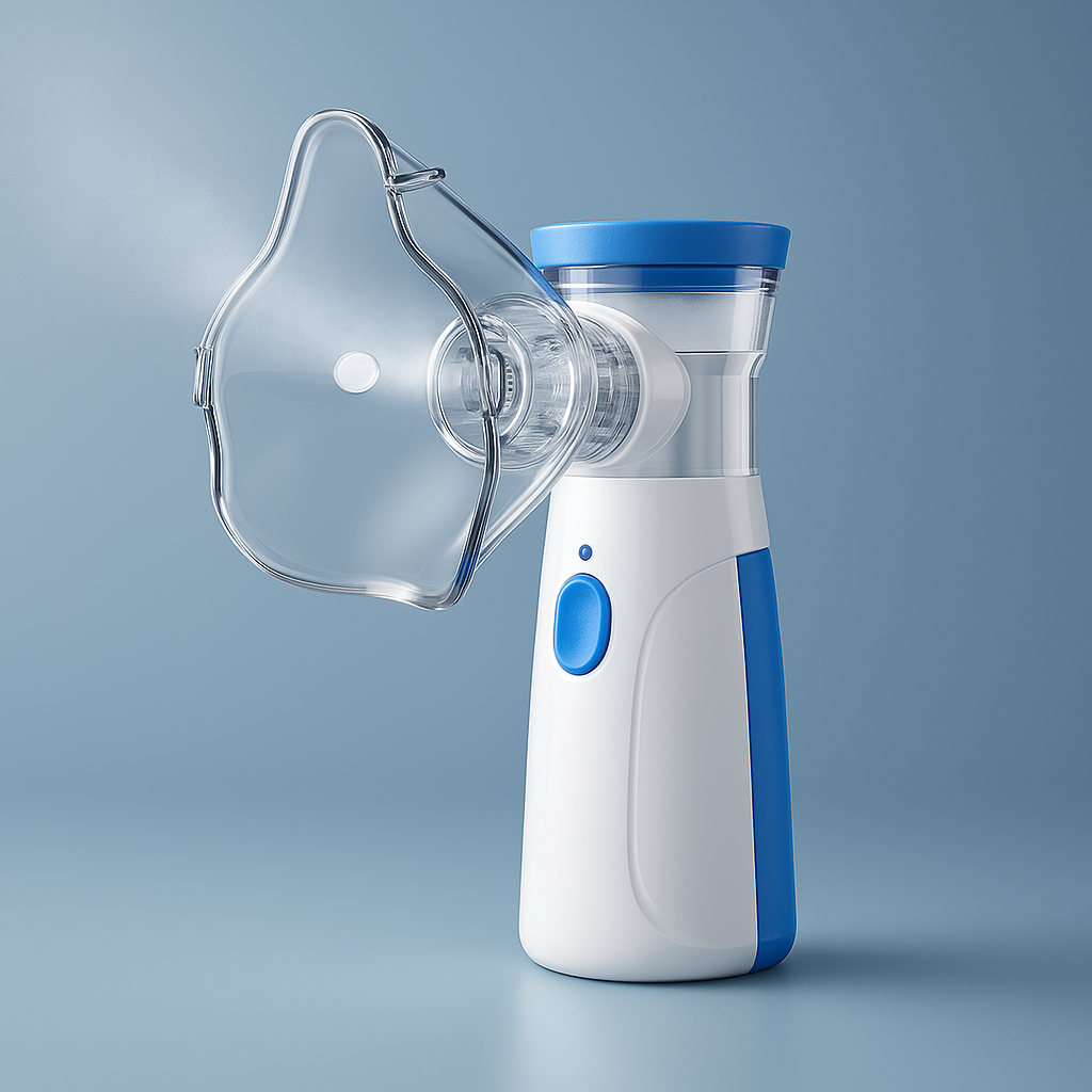 Bærbar Inhalator med Fin Tågeteknik og Stille Drift