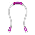 Halslampe med Fleksible LED‑Arme og Handsfree Arbejdslys