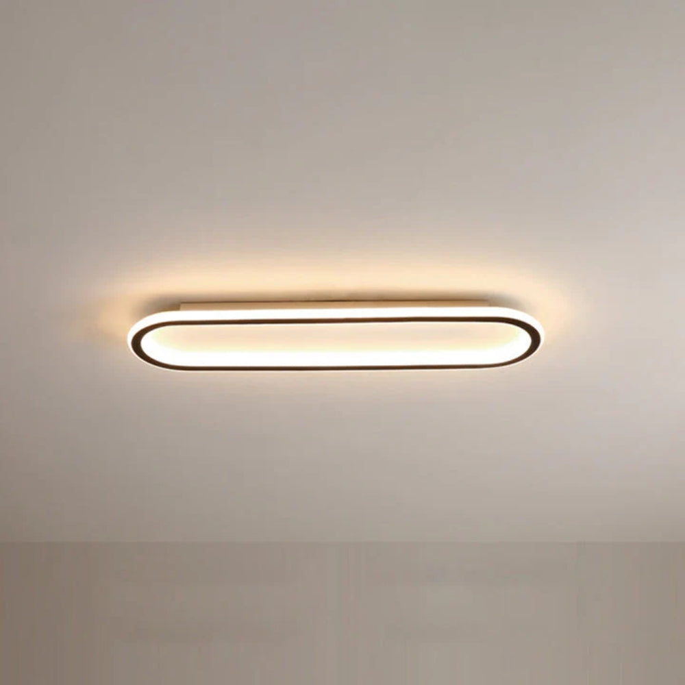 Langstrakt LED Loftlampe med Jævn Belysning til Korridorer og Indgangsområder