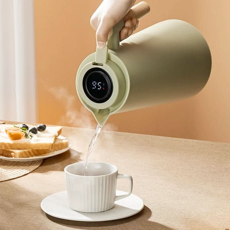 Minimalistisk Termokande i Robust Dobbeltvægget Stål for Langvarig Temperaturkontrol