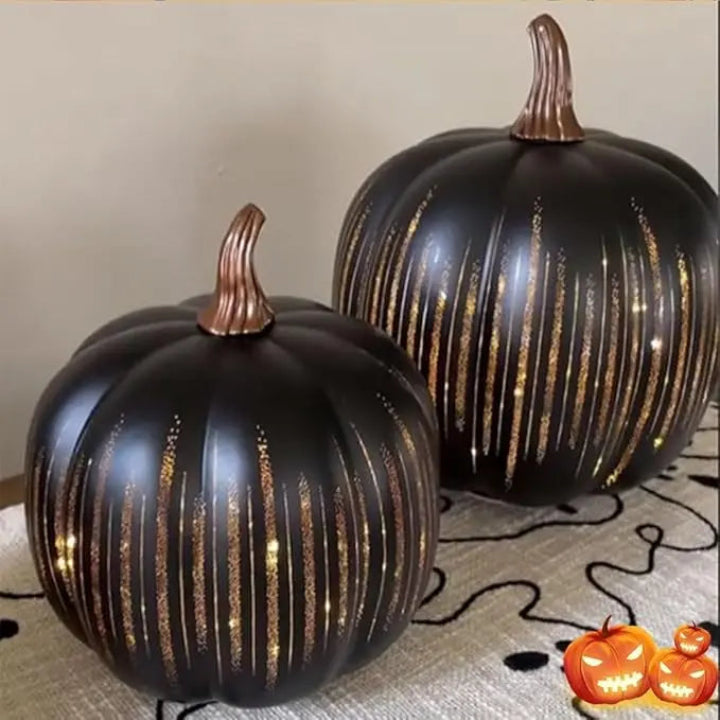Græskarlampe Til Hygge Og Festlig Stemning I Efterår Og Halloween