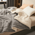 Tæppe Der Skaber Varm Blød Hygge Med Flannel Fleece Til Sofa Stue Og Soveværelse