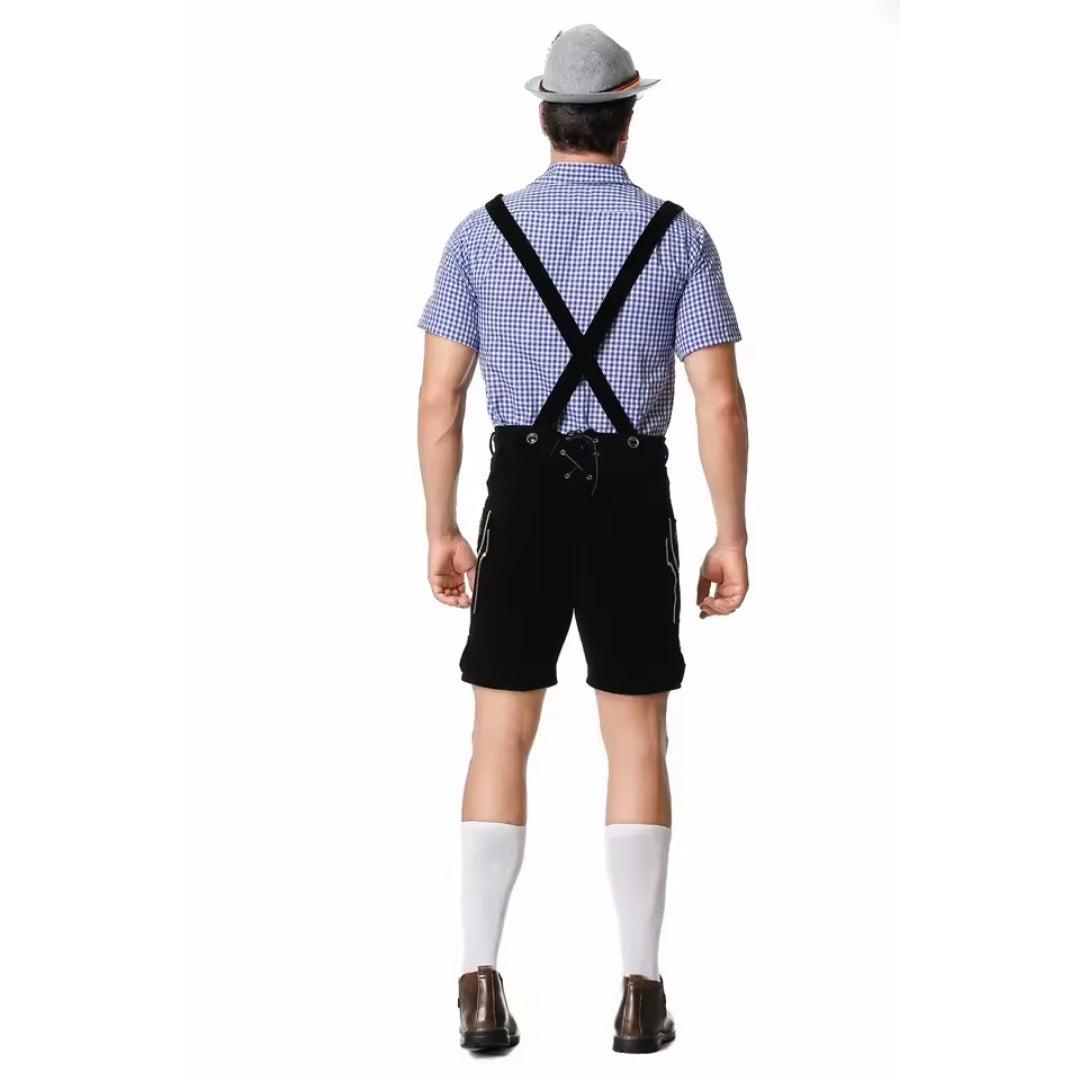 Traditionelle Lederhosen til Mænd med Seler