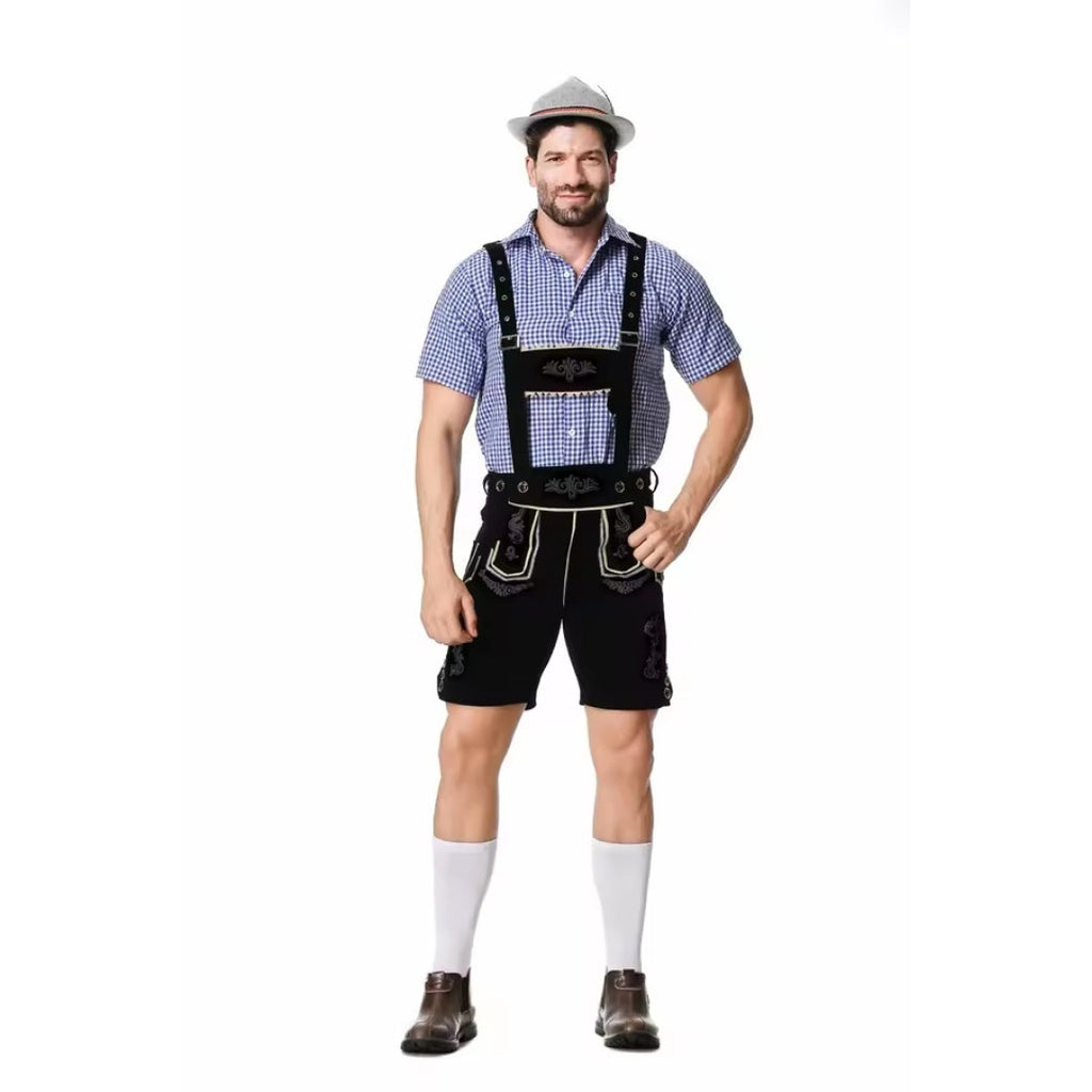Traditionelle Lederhosen til Mænd med Seler