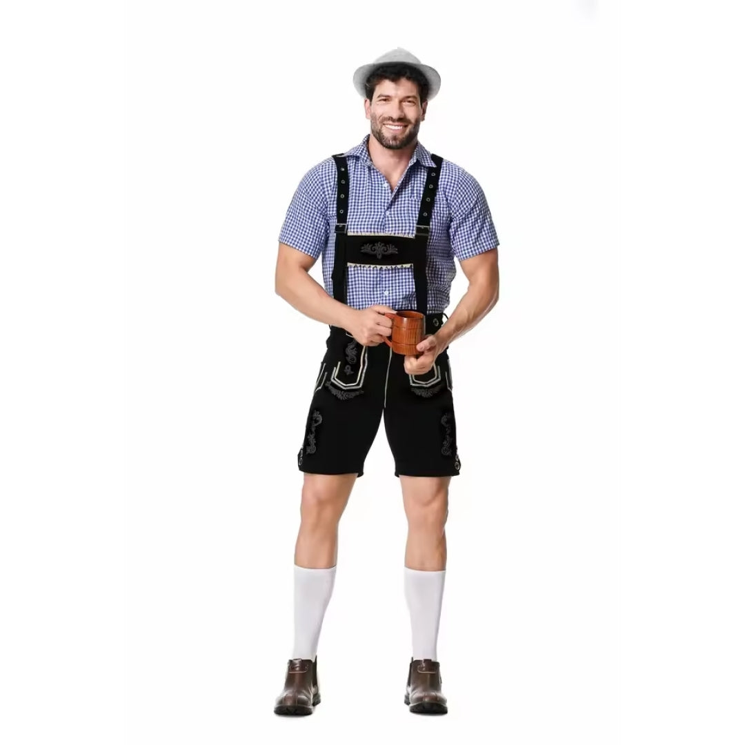 Traditionelle Lederhosen til Mænd med Seler