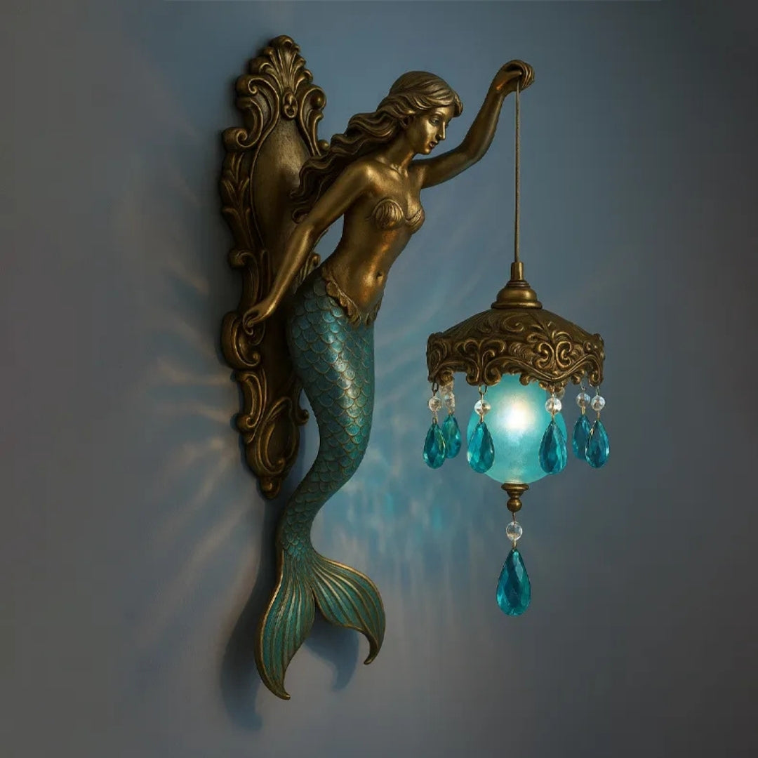 Kunstnerisk Væglampe med Mytologisk Design