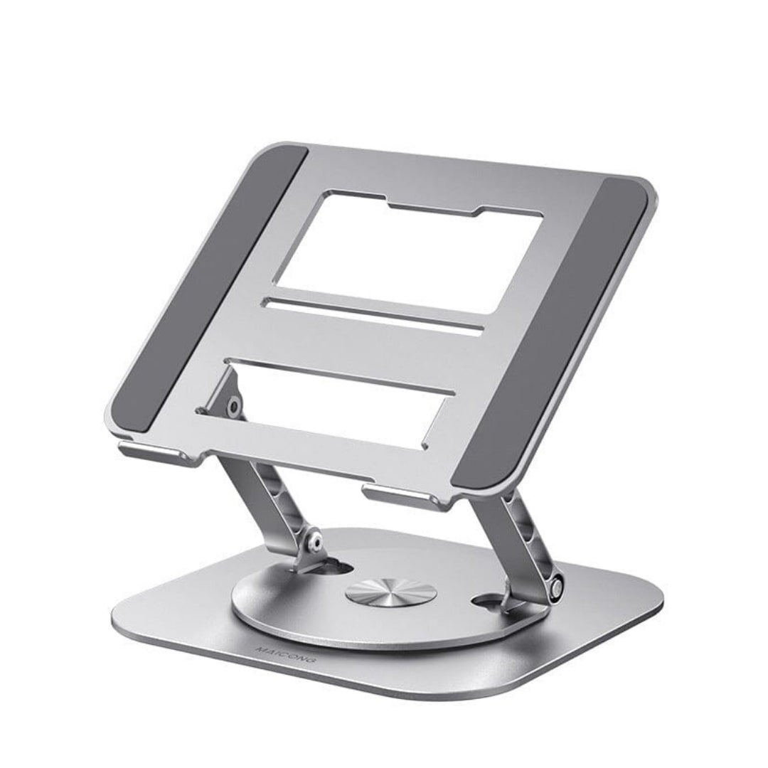 360° Roterbar Laptop- og Tabletstander i Aluminium