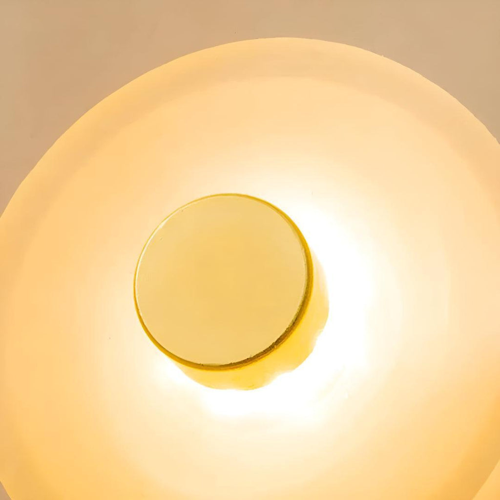 Moderne Glas Væglampe med Blødt LED Ambientelys