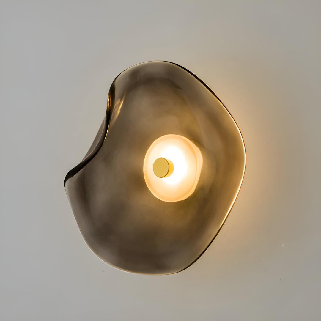 Moderne Glas Væglampe med Blødt LED Ambientelys